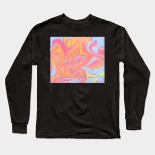 Melted Cotton Floss Long Sleeve T-Shirt